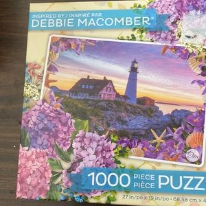 Inspired By Debbie Macomber Jigsaw Puzzle 1000 piece Puzzle, set up once.